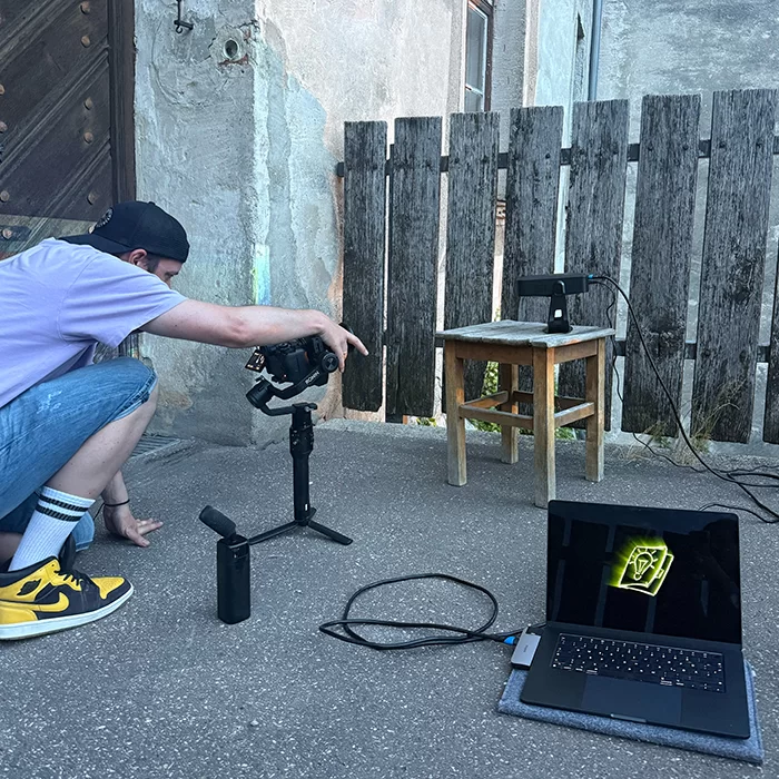 Videodreh matman werbeagentur